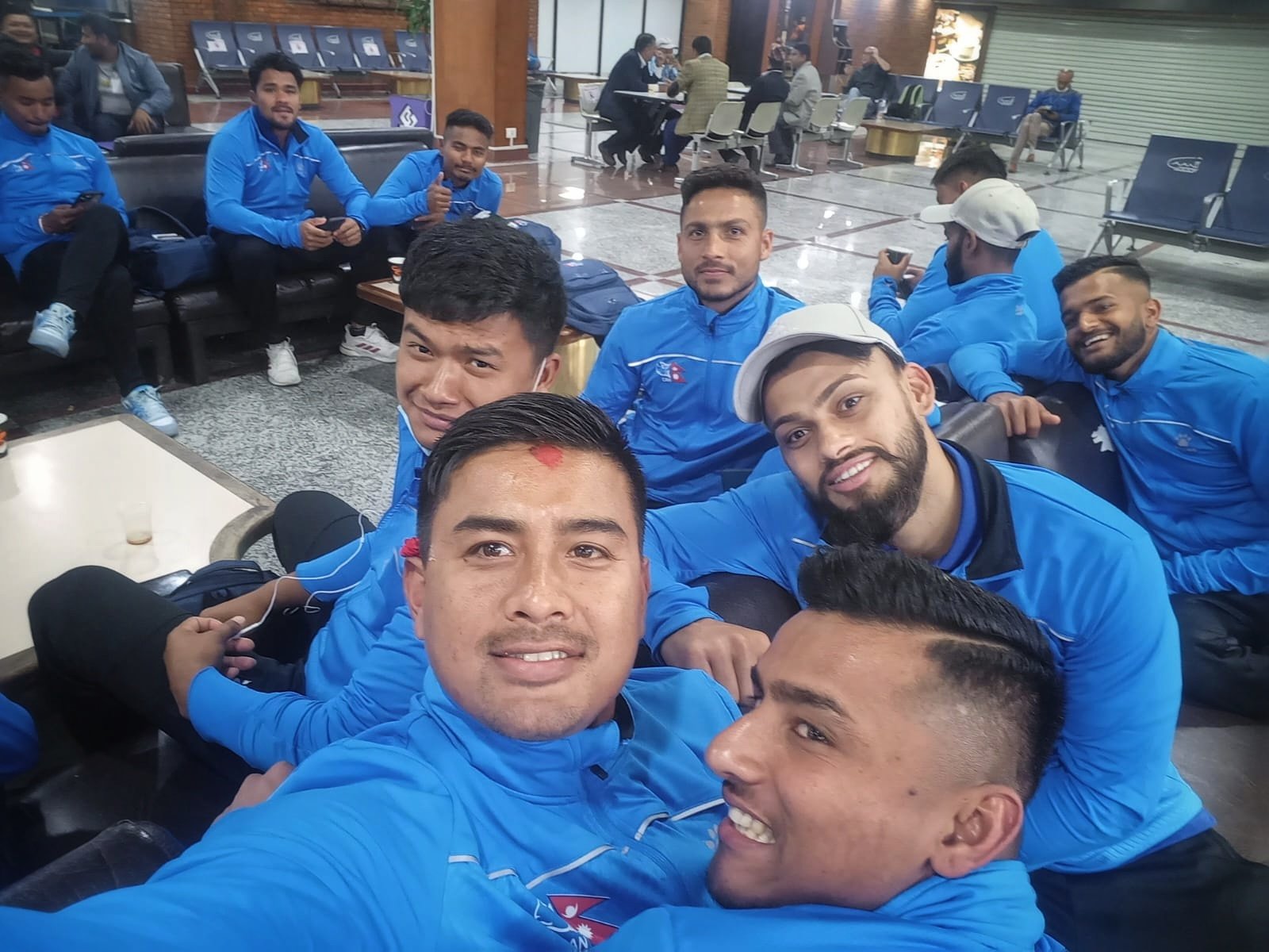 नेपाली राष्ट्रिय क्रिकेट टोली युएई प्रस्थान